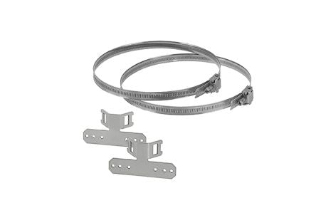 HENSEL Stainless Steel Hex Screw Hose Clip Kit, 43mm Band Width, 60 → 150mm ID [DK MB 2]; 276-5427