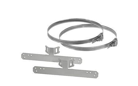 HENSEL Stainless Steel Hex Screw Hose Clip Kit, 43mm Band Width, 60 → 150mm ID [DK MB 3]; 276-5429