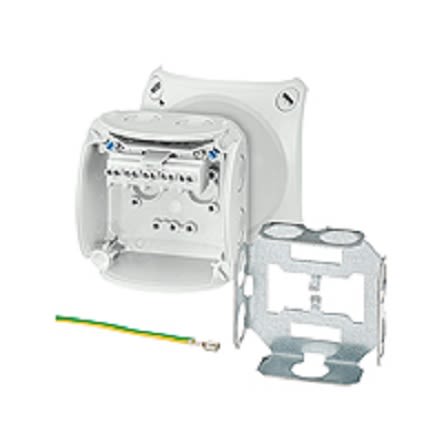 HENSEL KF Series Grey Polycarbonate Terminal Box, IP66, IP67, IP69, 0 Terminals, 62 x 93 x 93mm [KF 0202 U]; 276-5433