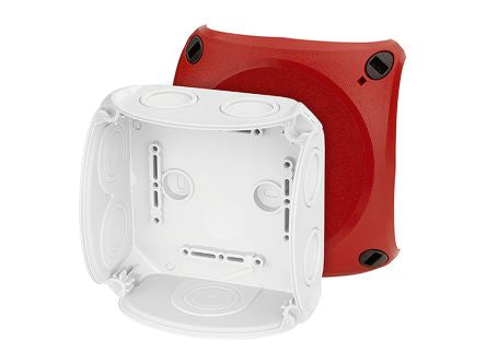 HENSEL DK Series Grey Polypropylene Terminal Box, IP66, 5 Terminals, 77 x 130 x 130mm [DK 0600 R]; 276-5445