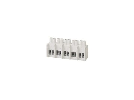 HENSEL DK Series Terminal Block, 5-Way, 32A, 1.5-6 mm² Wire, Clamp Termination [DK KL 04]; 276-5448
