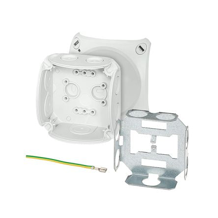 HENSEL DK Series Grey Polypropylene Terminal Box, IP66, 0 Terminals, 62 x 93 x 93mm [DK 0200 U]; 276-5472
