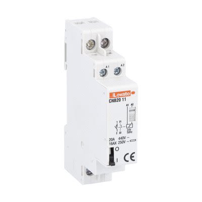 Lovato DIN Rail Latching Latching Relay, 24V Coil, 20A Switching Current, SPDT [CNB2011024]; 276-5574