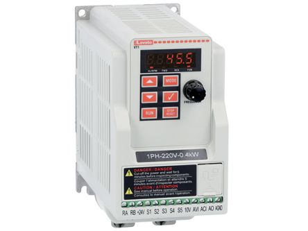 Lovato VT Series Communication Module for Use with Motors, 150mm Length, 0.2 kw, 1-Phase, 200 → 240 V ac [VT102A240]; 276-5714