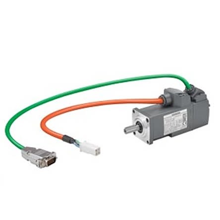 Siemens S-1FL6 Clockwise Synchronous Servo Motor, 0.05 kW, 230 V, Flange Mount Mounting [1FL6022-2AF21-1LA1]; 276-5723