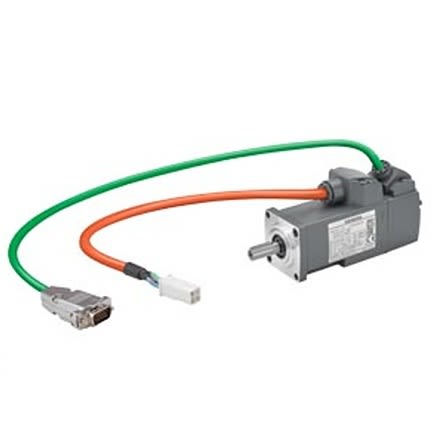 Siemens S-1FL6 Clockwise Synchronous Servo Motor, 0.05 kW, 230 V, Flange Mount Mounting [1FL6022-2AF21-1MA1]; 276-5727