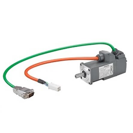 Siemens S-1FL6 Clockwise Synchronous Servo Motor, 0.1 kW, 230 V, Flange Mount Mounting [1FL6024-2AF21-1LH1]; 276-5734