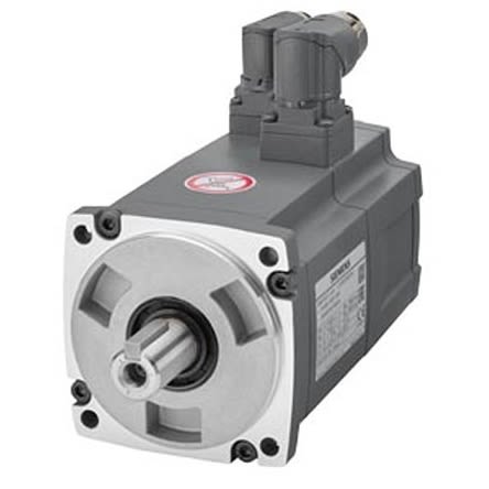Siemens S-1FL6 Clockwise Synchronous Servo Motor, 0.4 kW, 400 V, Flange Mount Mounting [1FL6042-1AF61-2LA1]; 276-5748