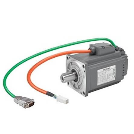 Siemens S-1FL6 Clockwise Synchronous Servo Motor, 0.75 kW, 230 V, Flange Mount Mounting [1FL6042-2AF21-1LA1]; 276-5752