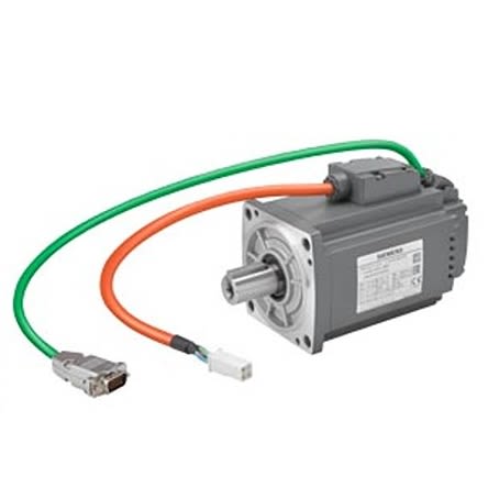 Siemens S-1FL6 Clockwise Synchronous Servo Motor, 0.75 kW, 230 V, Flange Mount Mounting [1FL6042-2AF21-1LG1]; 276-5754