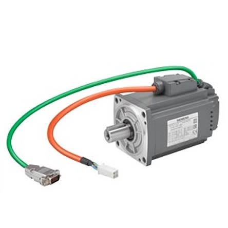 Siemens S-1FL6 Clockwise Synchronous Servo Motor, 0.75 kW, 230 V, Flange Mount Mounting [1FL6042-2AF21-1LH1]; 276-5755