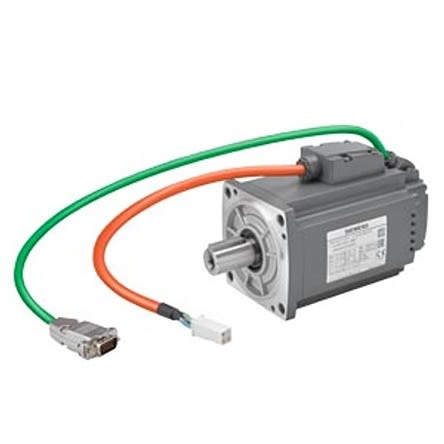 Siemens S-1FL6 Clockwise Synchronous Servo Motor, 0.75 kW, 230 V, Flange Mount Mounting [1FL6042-2AF21-1MH1]; 276-5756