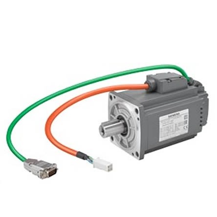 Siemens S-1FL6 Clockwise Synchronous Servo Motor, 1 kW, 230 V, Flange Mount Mounting [1FL6044-2AF21-1LG1]; 276-5769