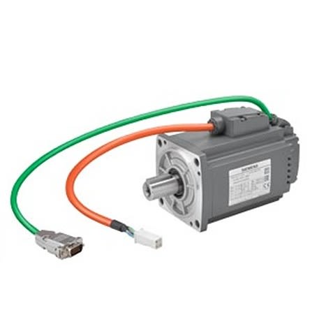 Siemens S-1FL6 Clockwise Synchronous Servo Motor, 1 kW, 230 V, Flange Mount Mounting [1FL6044-2AF21-1LH1]; 276-5770