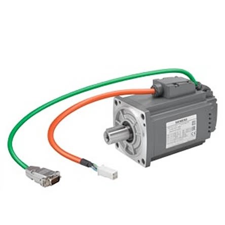 Siemens S-1FL6 Clockwise Synchronous Servo Motor, 1 kW, 230 V, Flange Mount Mounting [1FL6044-2AF21-1MH1]; 276-5772
