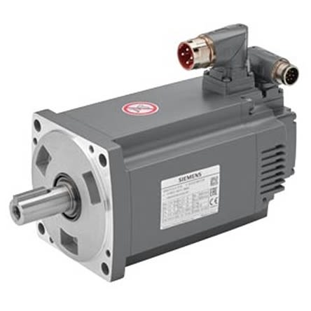 Siemens S-1FL6 Clockwise Synchronous Servo Motor, 1.5 kW, 230 V, Flange Mount Mounting [1FL6052-2AF21-2LA1]; 276-5775