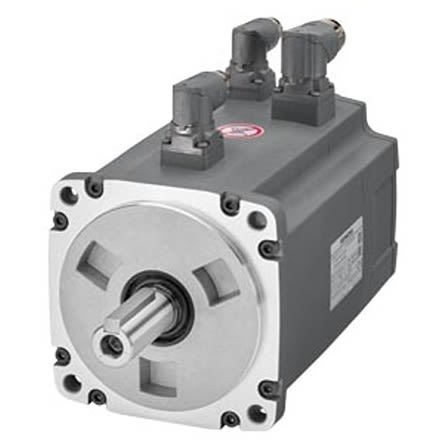 Siemens S-1FL6 Clockwise Synchronous Servo Motor, 1.5 kW, 400 V, Flange Mount Mounting [1FL6064-1AC61-2LB1]; 276-5811