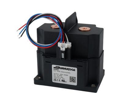 Durakool CHV CHV600 Contactor, 24 V dc Coil, 1-Pole, 600 A, NO, 1.5 kV dc [CHV-601]; 276-5938