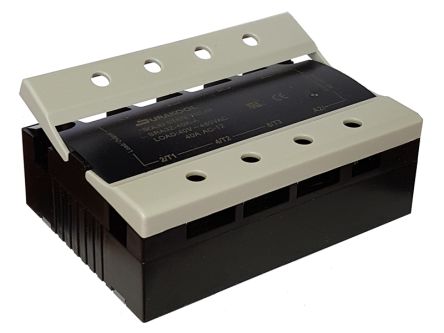 Durakool SRA3 Series Solid State Relay, 25 A Load, Panel Mount, 480 V ac Load, 250V ac Control [SRA3Z-25K-A]; 276-6032