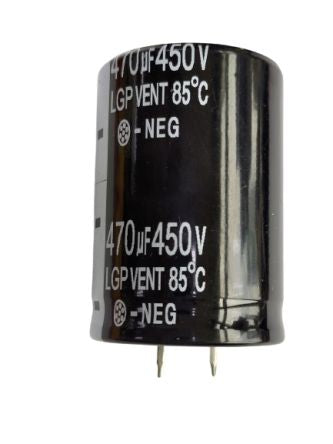 RS PRO 470μF Aluminium Electrolytic Capacitor 450V dc, Snap-In [0]; 276-6084