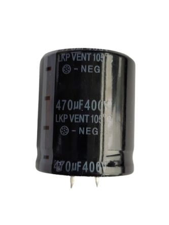 RS PRO 470μF Aluminium Electrolytic Capacitor 400V dc, Snap-In [0]; 276-6088