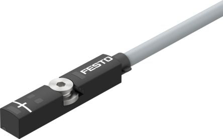 Festo Magneto Resistive Proximity Sensor, IP65, IP68, IP69K, 24V dc, NC Operation, SMT-8M-A, with LED indicator, 8138001 [SMT-8M-A-NO-24V-E-7,5-OE]; 276-6398