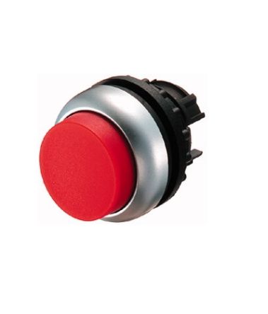 Eaton Push Button, Latching, 22.5mm Cutout, IP66, IP67, IP69K [216667 M22-DRH-R]; 276-6542