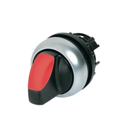 Eaton Selector Switch - 22.5mm Cutout Diameter, Illuminated 3 Positions [216835 M22-WLK3-R]; 276-6563