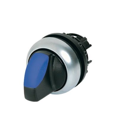 Eaton Selector Switch - 22.5mm Cutout Diameter, Illuminated 3 Positions [216841 M22-WLK3-B]; 276-6567