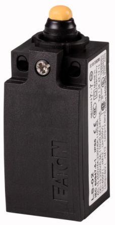 Eaton Plunger Limit Switch, 1NO/1NC, IP66, IP67, Plastic Housing, 400V ac Max, 4A Max [272020 LS-11S-SW]; 276-6641