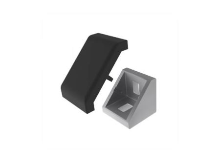 RS PRO M6 Angle Bracket, Connecting Component, Strut Profile 30 mm, Groove Size 8mm [0]; 276-8155