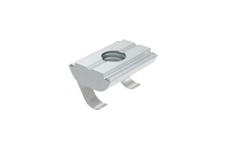 RS PRO M4 Sliding Block, Connecting Component, Strut Profile 30 mm, Groove Size 8mm, Round Tube Size M4 [0]; 276-8163