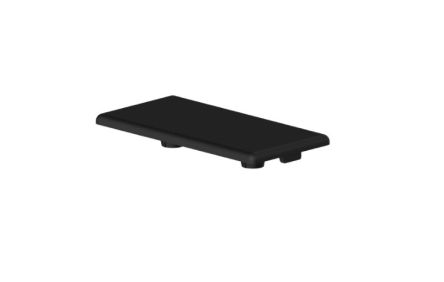 RS PRO Black Plastic End Cap, Fits Channel Size 45 x 45mm [0]; 276-8185