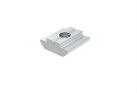 RS PRO M5 Sliding Block, Connecting Component, Strut Profile 30 mm, Groove Size 8mm, Round Tube Size M5 [0]; 276-8195