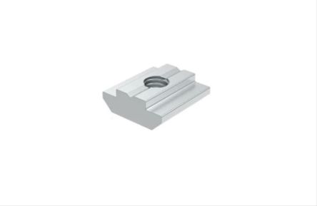 RS PRO M6 Sliding Block, Connecting Component, Strut Profile 30 mm, Groove Size 8mm, Round Tube Size M6 [0]; 276-8196