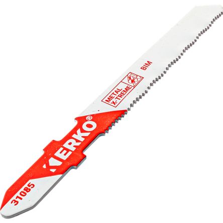 ERKO, 21 Teeth Per Inch Wood 50mm Cutting Length Jigsaw Blade, Pack of 5 [31085]; 276-8426
