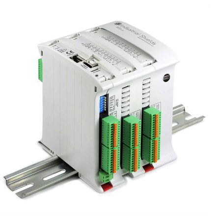 Industrial Shields M-Duino HF WiFi & BLE Series PLC I/O Module, 12 → 24 V dc Supply, Relay Output, 26-Input, [007001000400]; 276-8640