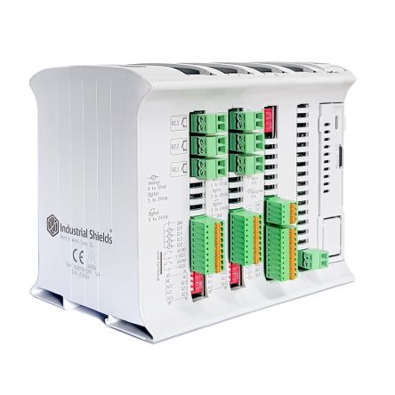 Industrial Shields Raspberry PLC Series PLC I/O Module, 12 → 24 V dc Supply, Relay Output, 25-Input, Analog, [012003000900]; 276-8660