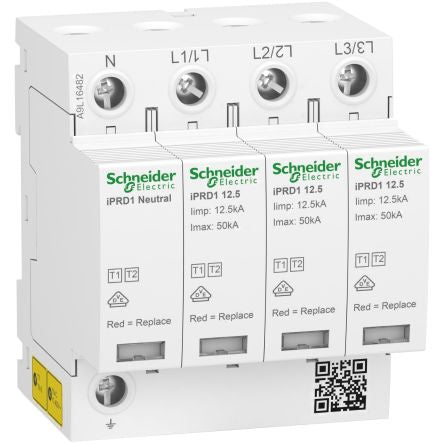 Schneider Electric Surge Arrester, 1.5kV, Clip-On Mount [A9L16482]; 276-8728
