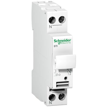 Schneider Electric Fuse Switch Disconnector, 1 Pole, 25A Max Current, 25A Fuse Current [A9N15646]; 276-8729