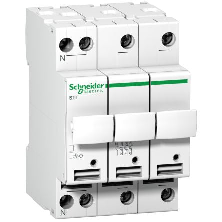 Schneider Electric Fuse Switch Disconnector, 3 Pole, 25A Max Current, 25A Fuse Current [A9N15658]; 276-8731