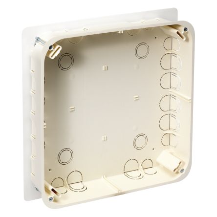 Schneider Electric Multifix Plus Blue PS Junction Box, IP20, Flush Mount Mount, 1 Gangs, 246 x 246 x 50mm [ENN12821]; 276-8765