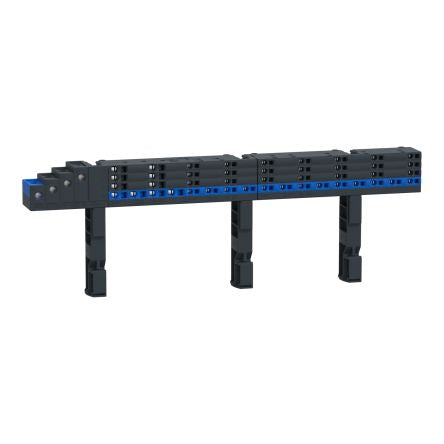 Schneider Electric Distribution Block, 80A, 440 V ac, Anthracite [LVS04004]; 276-8798