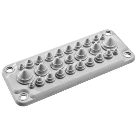 Schneider Electric FL21 Series TPE Cable Entry Membrane for Use with Spacial (Spacial S3D) Compact Enclosure, 214 x 30 [NSYAECPFLT25]; 276-8905