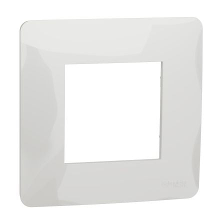 Schneider Electric White 1 Gang Cover Plate Thermoplastic Cover Plate [NU200218]; 276-8921