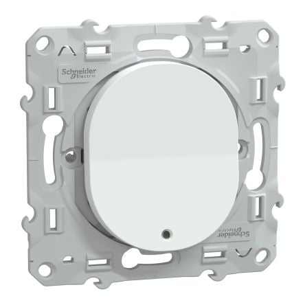Schneider Electric 2 Way White Switch Mechanism 10A, Ovalis C Series Series [S320263]; 276-8984