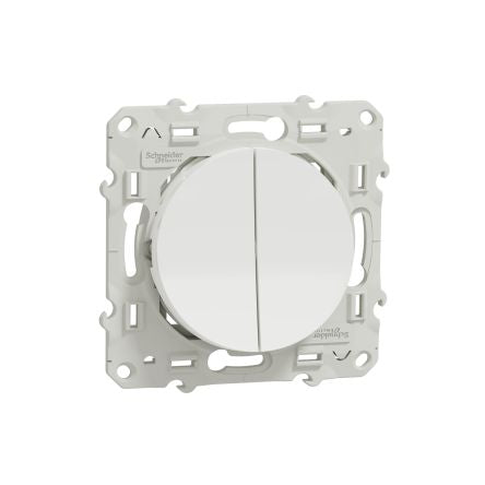 Schneider Electric KNX Series Push Button Switch, 2 Step, Panel Mount, 250V ac, IP20 [S520285]; 276-9005