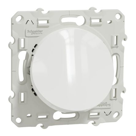 Schneider Electric White Cover Plate Thermoplastic Cover Plate [S520662]; 276-9017