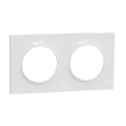 Schneider Electric White 2 Gang Cover [S520704]; 276-9021