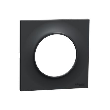 Schneider Electric Black 1 Gang Cover [S540702]; 276-9035